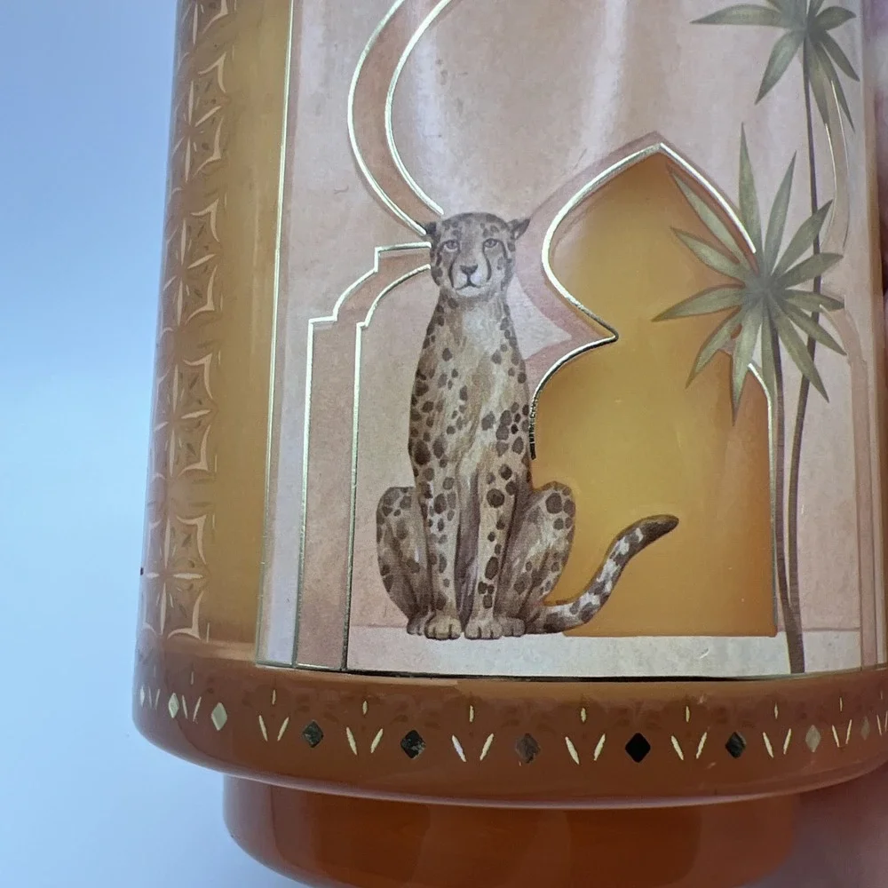 NINETY SIX 9.9 Oz. Pomelo Lychee  Scented Candle / Cheetah